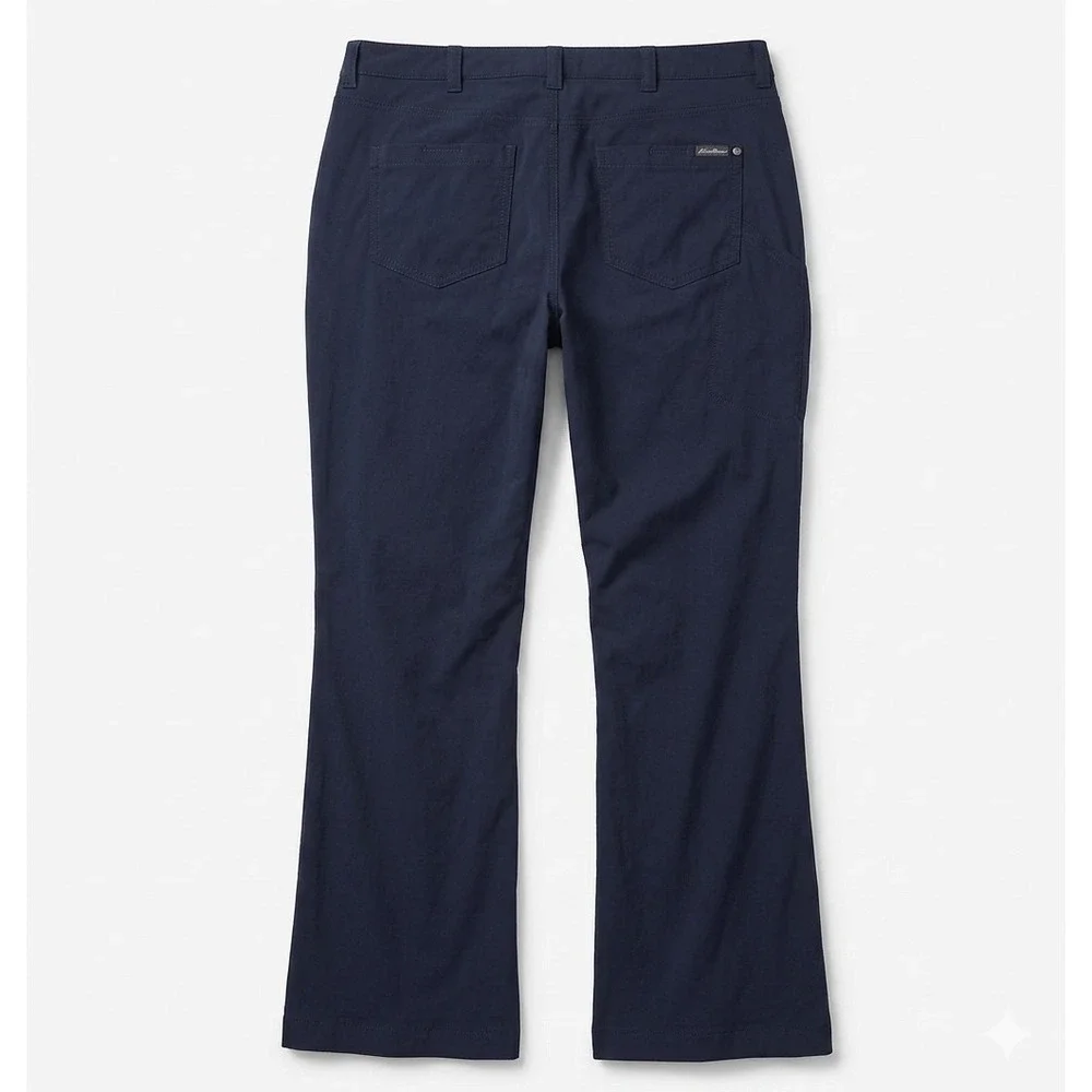 Eddie Bauer‎ Horizon Guide Chino Pants Mens 32x32 Navy Blue Straight Leg Stretch